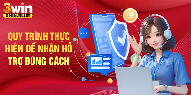 Quy trình thực hiện để nhận hỗ trợ đúng cách